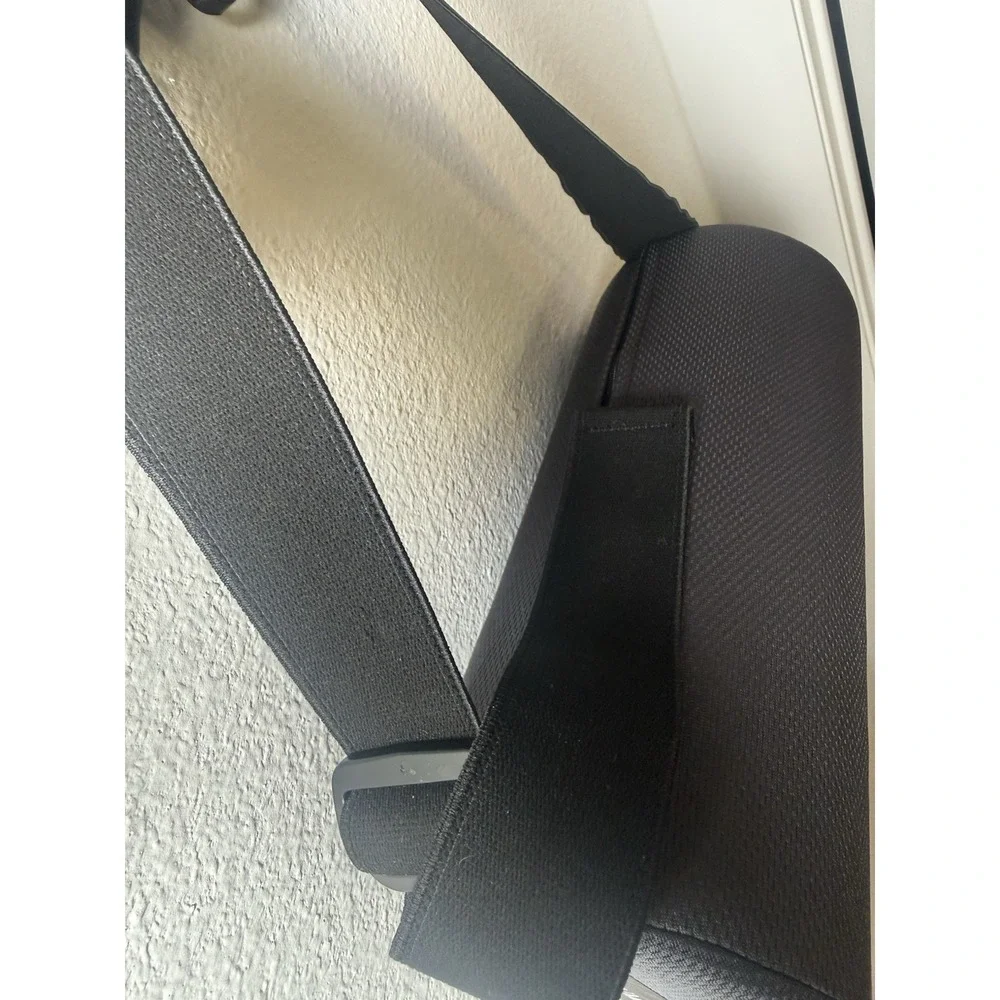 The Original McKenzie Lumbar Roll by OPTP - Low Back‎ Support While Seated Black